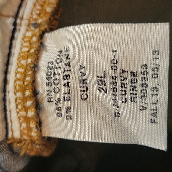 JAP 1969 Curvy Dark Blue FlareWomen's Jeans Size 29L - Picture 13 of 14